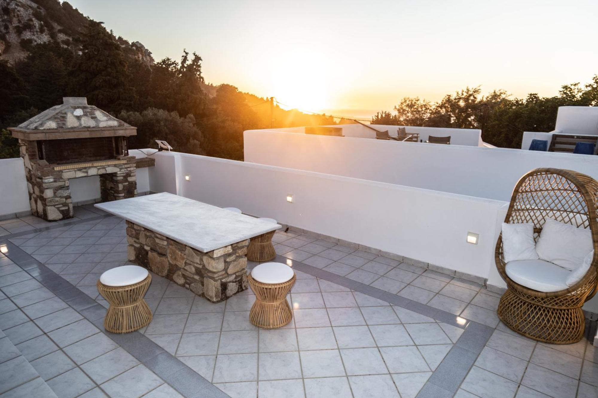 Giannis & Maria Sunset House Villa Lagoudi Zia Luaran gambar