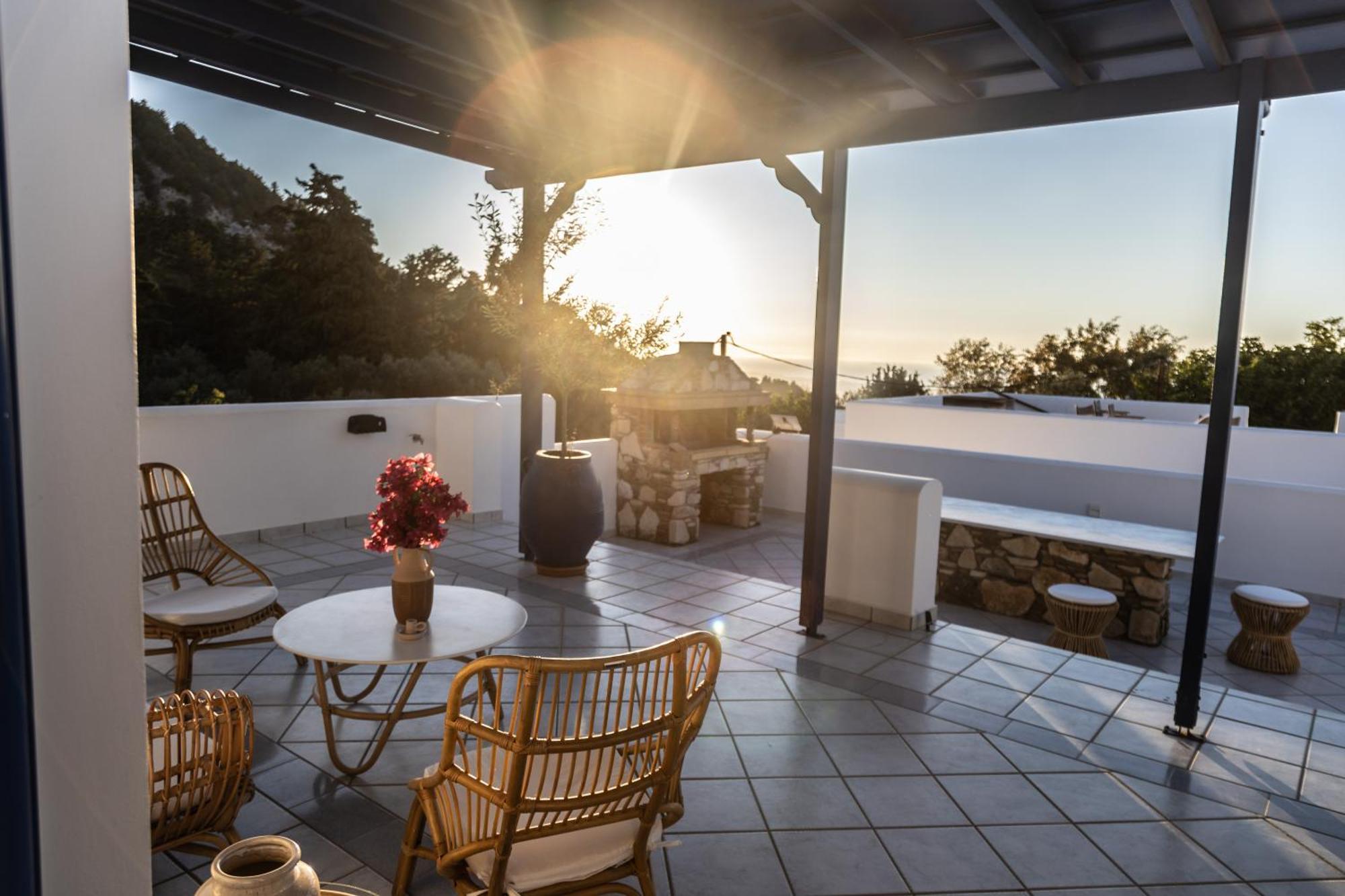 Giannis & Maria Sunset House Villa Lagoudi Zia Luaran gambar