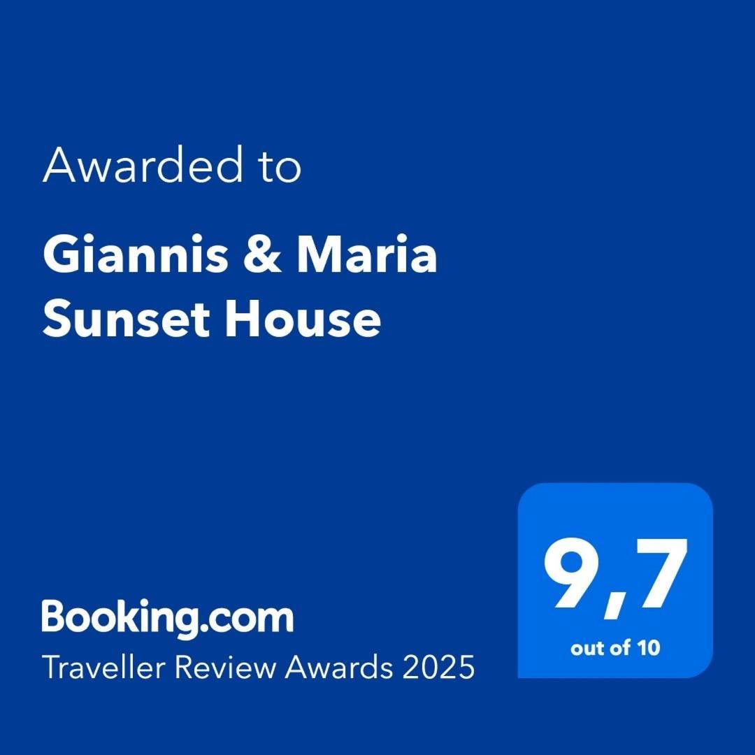 Giannis & Maria Sunset House Villa Lagoudi Zia Luaran gambar